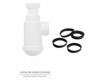 Sifon Botella Extensible  1 1/2  Tuerca Loca