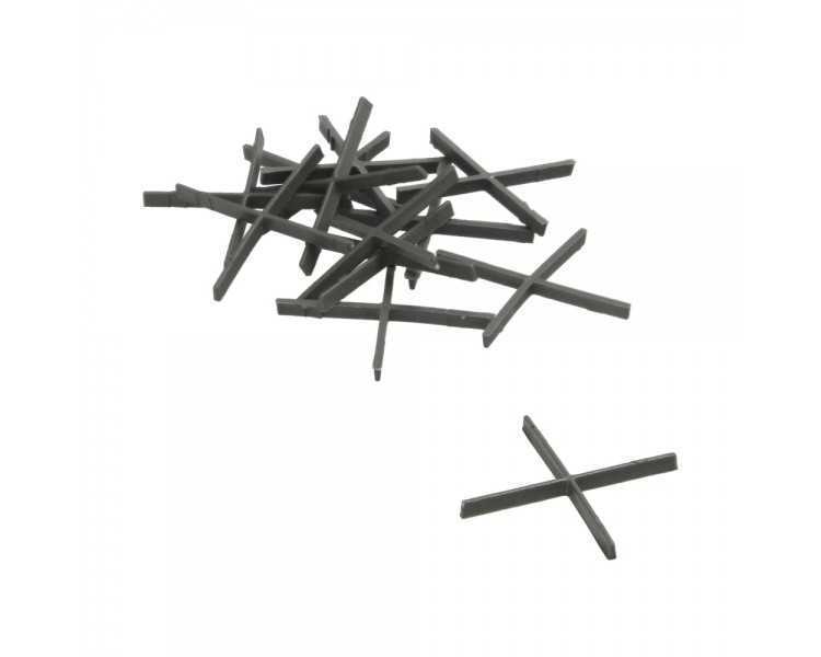 Crucetas Cruz / Separadores Para Suelos Ceramicos 1 mm. (Bolsa 250 Piezas)