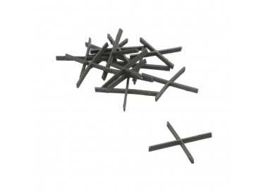 Crucetas Cruz / Separadores Para Suelos Ceramicos 1 mm. (Bolsa 250 Piezas)