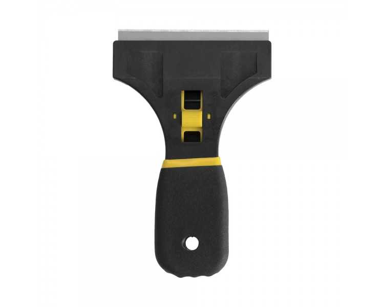 Rascavidrios Profesional Retractil Mango Soft Touch Hoja 90 mm.