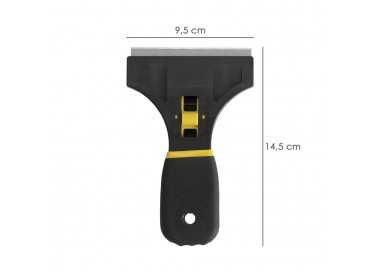 Rascavidrios Profesional Retractil Mango Soft Touch Hoja 90 mm.