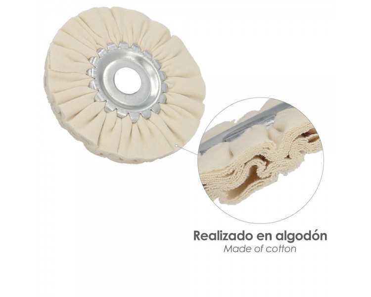 Disco Pulidor De Tela Para Amoladora / Esmeriladora Ø 150 mm.