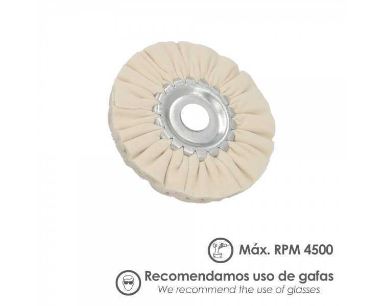 Disco Pulidor De Tela Para Amoladora / Esmeriladora Ø 150 mm.