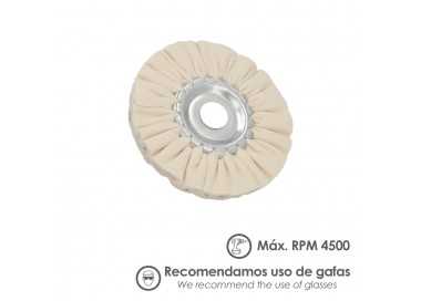 Disco Pulidor De Tela Para Amoladora / Esmeriladora Ø 150 mm.