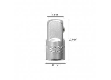 Adaptador Aumentador 1/4" Hembra 3/8" Macho