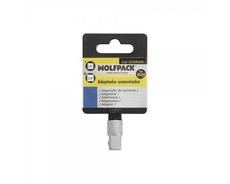 Adaptador Aumentador 1/4" Hembra 3/8" Macho