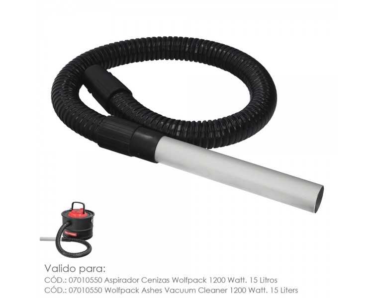 Tubo Con Lanza Para Aspirador De Cenizas Aspirador Cenizas Wolfpack 1200 Watt. 15 Litros (Codigo 07010550)