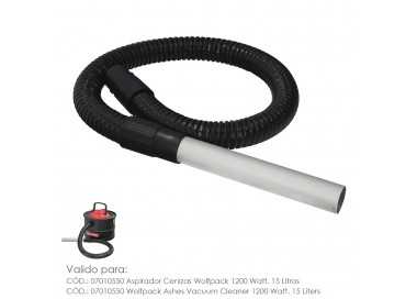 Tubo Con Lanza Para Aspirador De Cenizas Aspirador Cenizas Wolfpack 1200 Watt. 15 Litros (Codigo 07010550)