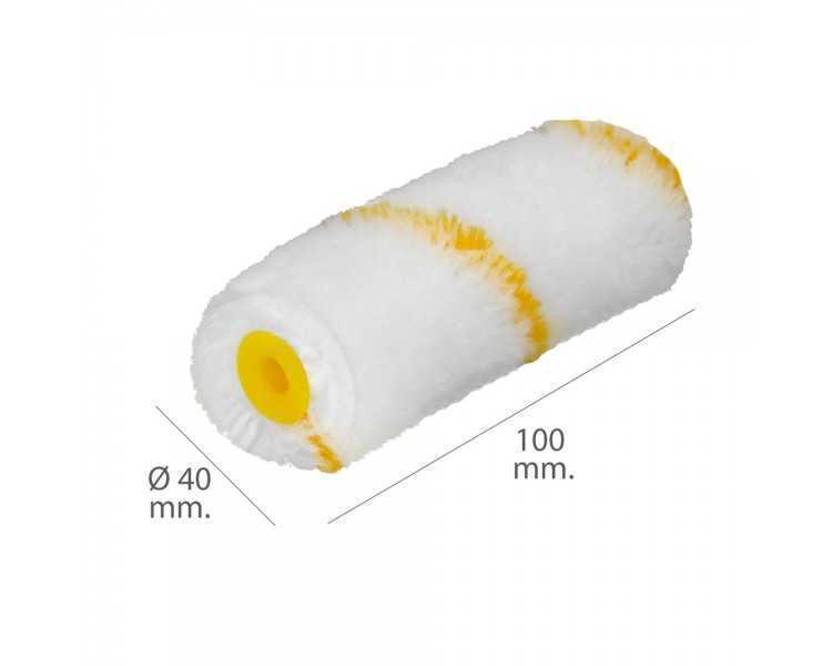 Rodillo Recambio Para Esmalte Acrilico 100 mm.  Set 10 Rodillos. Rodillo poliamida, Rodillo Pintura Acrilica