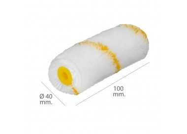 Rodillo Recambio Para Esmalte Acrilico 100 mm.  Set 10 Rodillos. Rodillo poliamida, Rodillo Pintura Acrilica