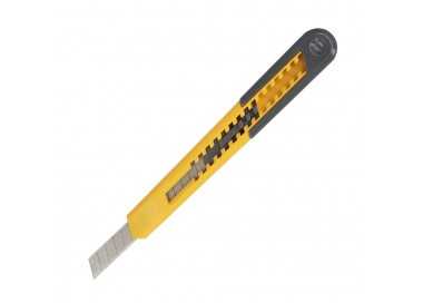 Cutter Profesional Hoja Acero Al Carbono 9 mm. con Clip De Sujeción. Cuter Manualiadades, Cutters Trabajo,