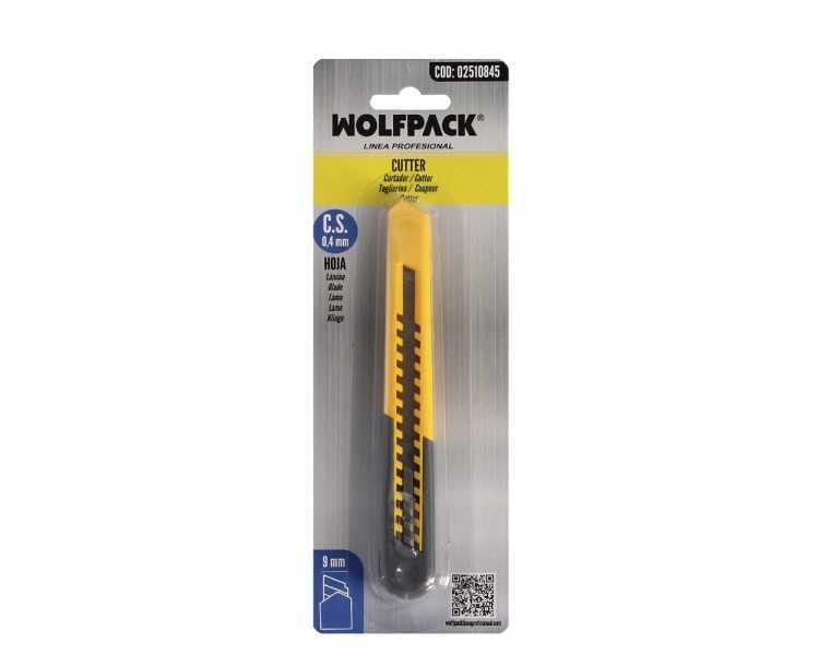 Cutter Profesional Hoja Acero Al Carbono 9 mm. con Clip De Sujeción. Cuter Manualiadades, Cutters Trabajo,