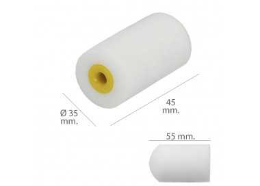 Rodillo Espuma Recambio Para Esmalte Acrilico 50 mm.  Set 10 Rodillos. Rodillo Espuma, Rodillo Pintura Acrilica