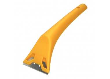 Rascavidrios Plastico Amarillo Hoja 60 mm. Rasqueta Vitroceramica, Rascador Vidrio, Rascador Vitroceramica,
