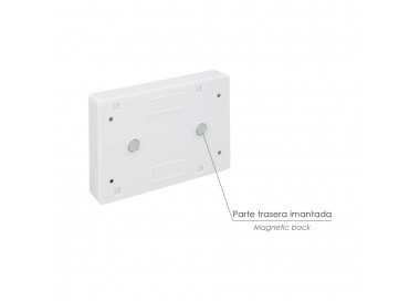 Linterna / Luces Led Para Pared / Armario A pilas (4 AAA) 250 Lumenes (Fijación Mediante Pegatina, Iman o Tornillos)