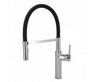 Monomando Fregadero Flexible Con Soporte Grifo Flexible Chorro Aireado, Chorro Rociado. Grifo Cocina, Grifo Alto,Grifo Fregadero