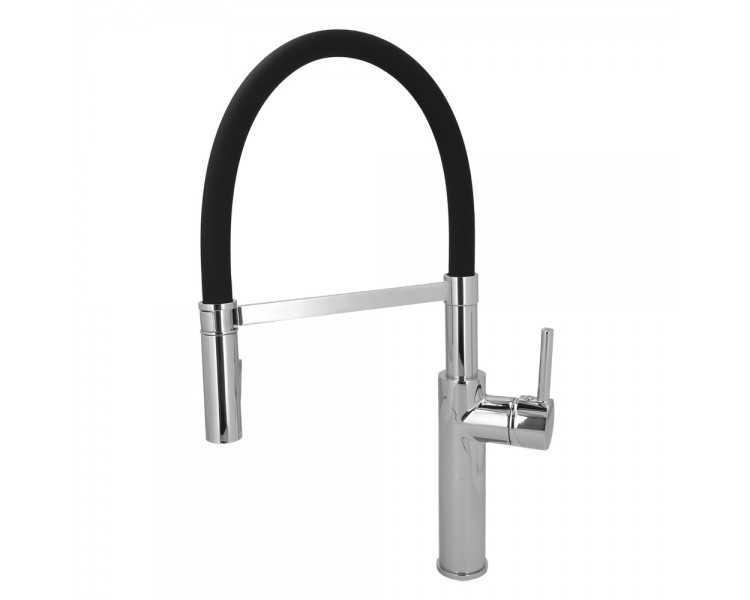 Monomando Fregadero Flexible Con Soporte Grifo Flexible Chorro Aireado, Chorro Rociado. Grifo Cocina, Grifo Alto,Grifo Fregadero