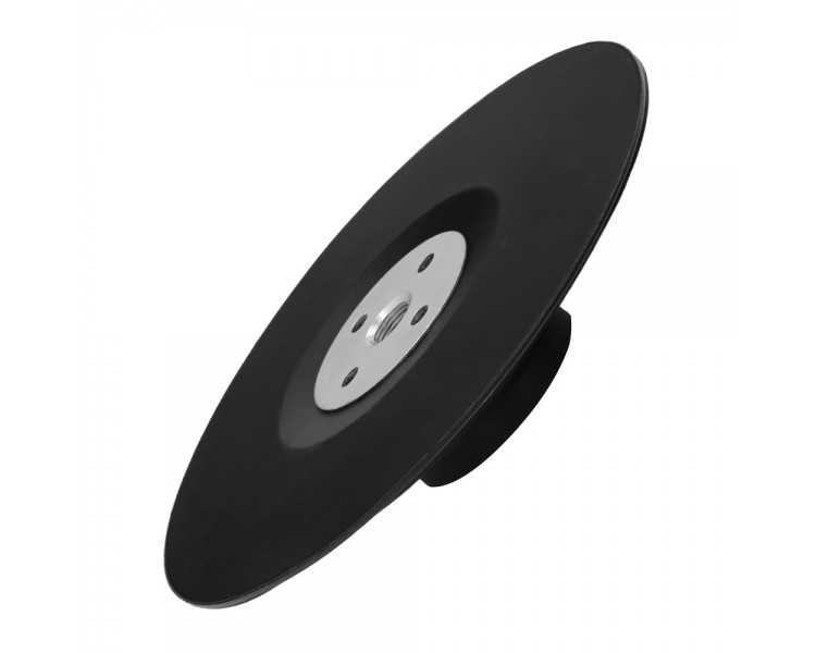 Plato Amoladora Nylon Ø 178 mm. Con Rosca M14. Disco Plástico Para Bonete