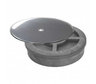 Tapa Bote Sifónico PVC Ø 110 mm.