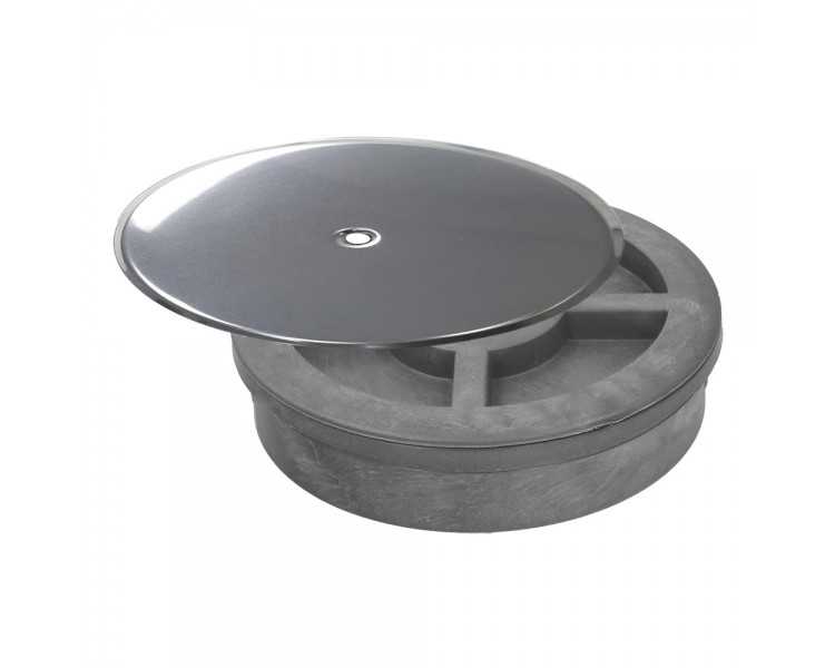 Tapa Bote Sifónico PVC Ø 110 mm.