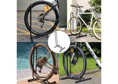 Soporte Para Bicicletas De Suelo, Ancho Rueda 6,5 cm. tacos Antideslizantes, Caballete Bicicleta, Soporte Suelo Bici