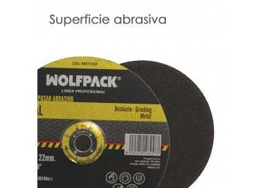 Disco Repasar Abrasivo Ø 230 x Ø 22 mm. Espesor 6,4 mm. Disco Radial / Amoladora Universal Compatible Con Todas Las Amoladoras