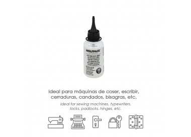 Aceite Lubricante Multiuso Liquido 100 ml. Aceite Cadenas, Aceite Bisagras, Aceite Maquinas Coser, Aceite Cerraduras