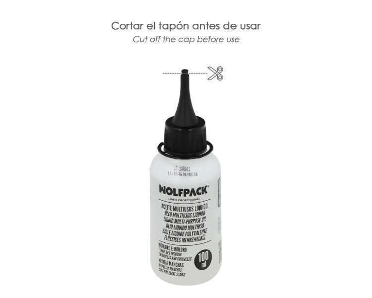 Aceite Lubricante Multiuso Liquido 100 ml. Aceite Cadenas, Aceite Bisagras, Aceite Maquinas Coser, Aceite Cerraduras