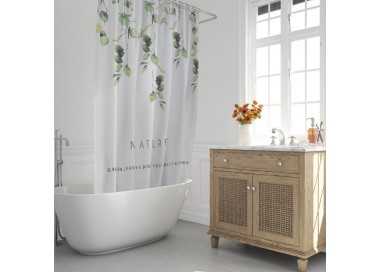 Cortina Ducha Nature 180x200 cm. Impermeable