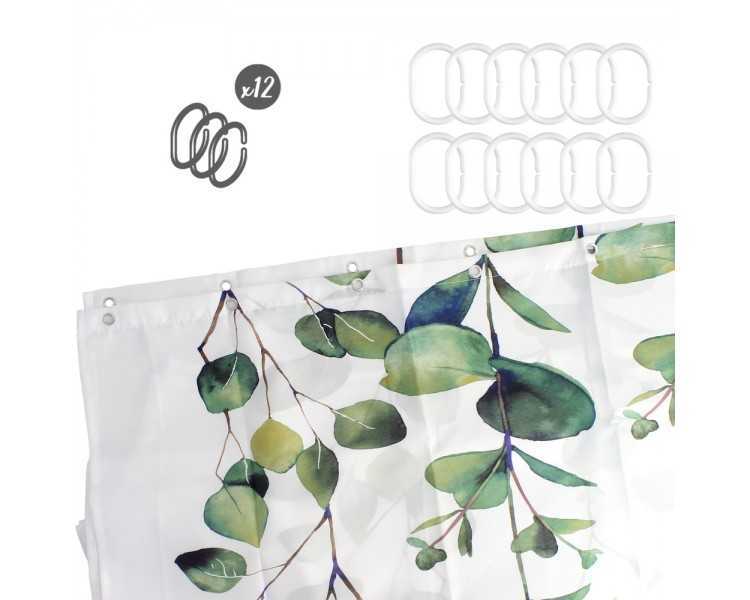 Cortina Ducha Nature 180x200 cm. Impermeable