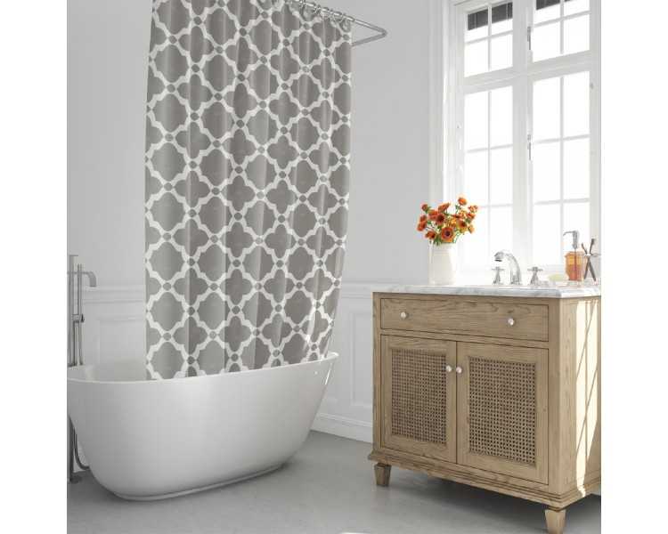 Cortina Ducha Vintage 180x200 cm. Impermeable