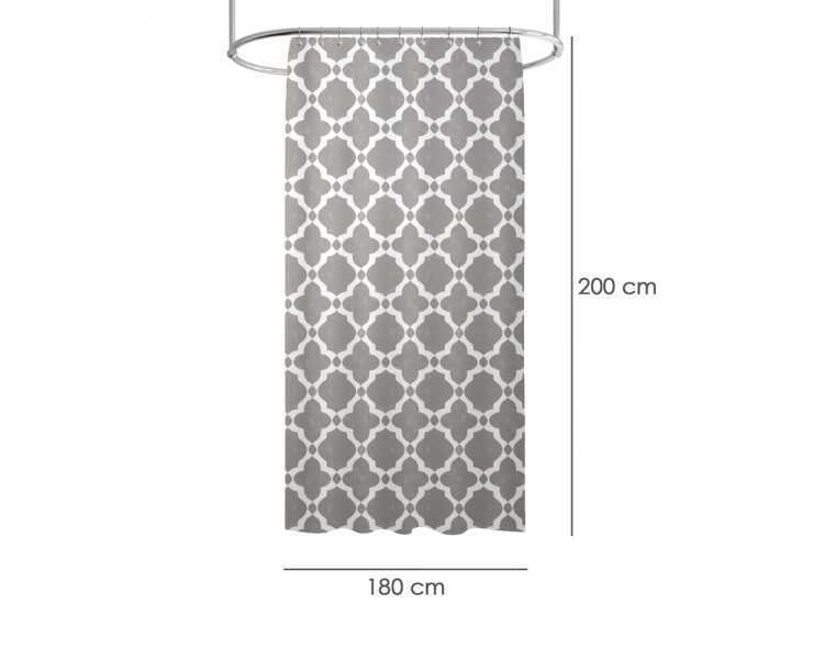 Cortina Ducha Vintage 180x200 cm. Impermeable