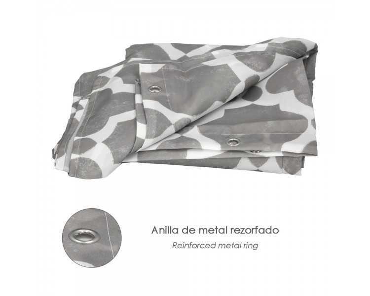 Cortina Ducha Vintage 180x200 cm. Impermeable