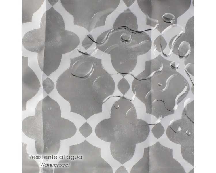 Cortina Ducha Vintage 180x200 cm. Impermeable