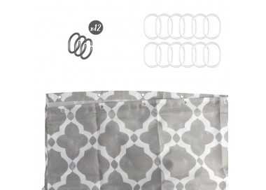 Cortina Ducha Vintage 180x200 cm. Impermeable