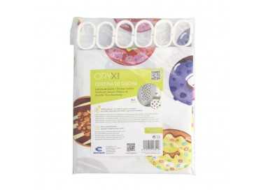 Cortina Ducha Donuts 180x200 cm. Impermeable