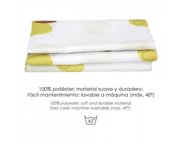 Cortina Ducha Patitos 180x200 cm. Impermeable