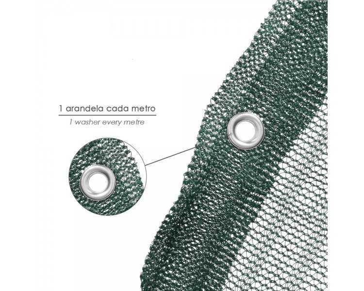 Mantas Aceituna 5 x 10 Metros. Multiusos 100% Hdpe Gramaje 90 Gr/m2. Reforzada, Con Ojales, Mantos Aceituna, Fardos Aceituna,