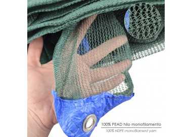 Mantas Aceituna 5 x 10 Metros. Multiusos 100% Hdpe Gramaje 90 Gr/m2. Reforzada, Con Ojales, Mantos Aceituna, Fardos Aceituna,
