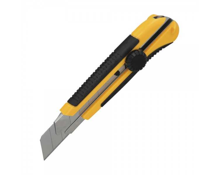 Cutter Ancho Profesional Hoja Acero Sk5 25mm.