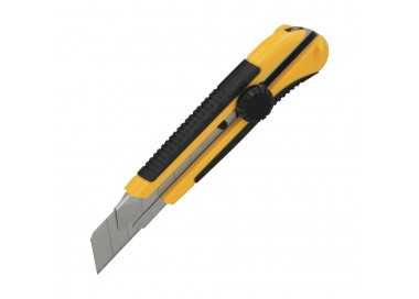 Cutter Ancho Profesional Hoja Acero Sk5 25mm.