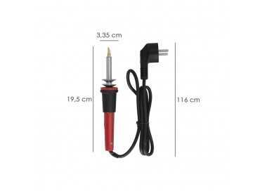 Soldador / Grabador 30 Watt. Con 6 puntas