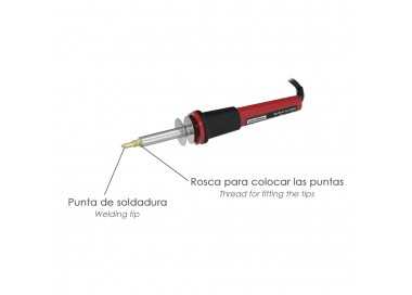 Soldador / Grabador 30 Watt. Con 6 puntas