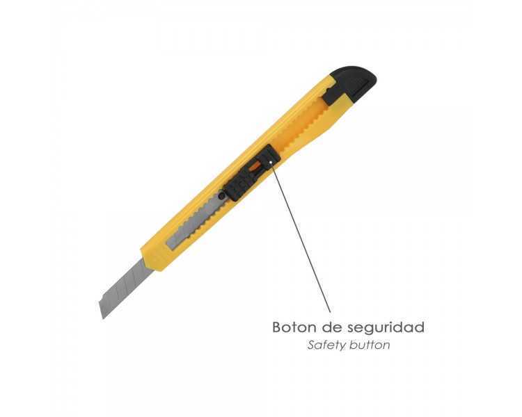 Cutter Eco Con Hoja De 9 mm.