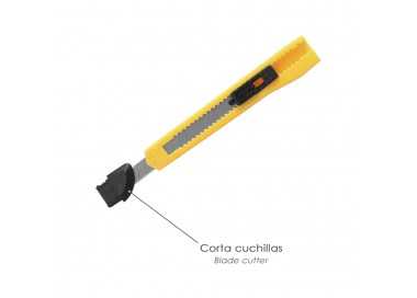 Cutter Eco Con Hoja De 9 mm.