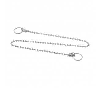 Cadena De Bolas 380 mm. Cadena Para Tapon Lavabo, Cadena Tapon Fregadero,