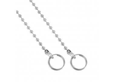 Cadena De Bolas 380 mm. Cadena Para Tapon Lavabo, Cadena Tapon Fregadero,