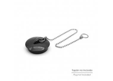 Cadena De Bolas 380 mm. Cadena Para Tapon Lavabo, Cadena Tapon Fregadero,