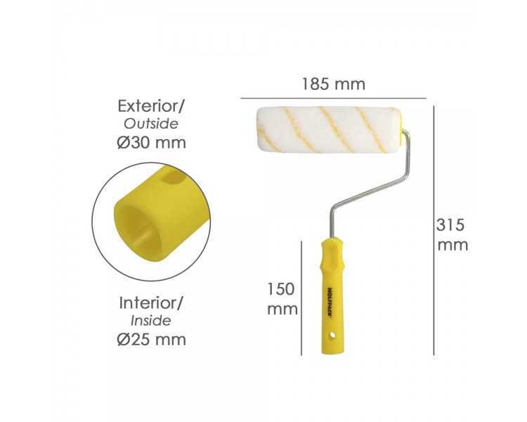 Rodillo Pintar Antigota 180x40 Mm