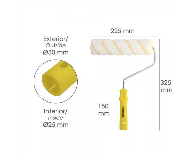 Rodillo Pintar Antigota 220x40 Mm